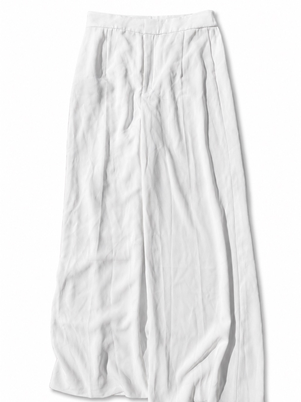 Zara White Wide-Leg Kids Pants Sz XL